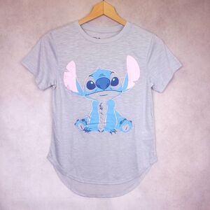 Disney Stitch Gray Tshirt Size XS